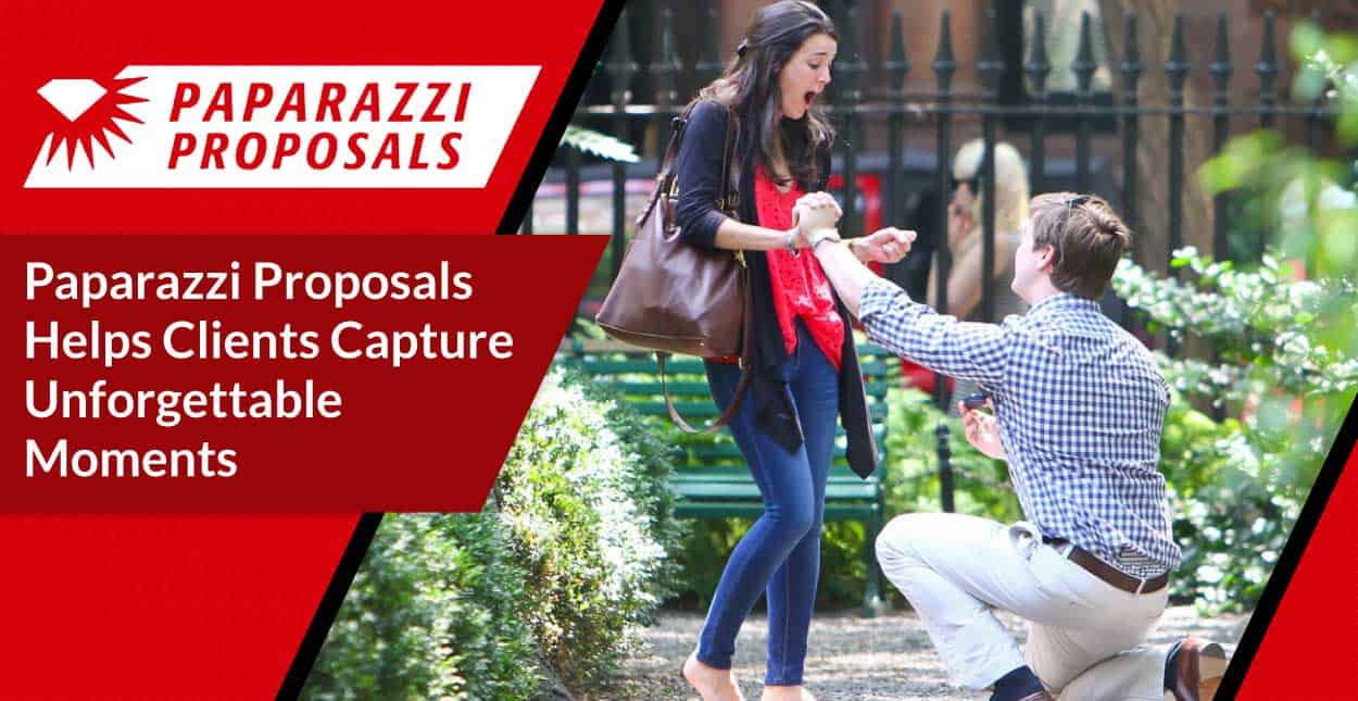 Las propuestas de los paparazzi ayudan a los clientes a capturar momentos inolvidables